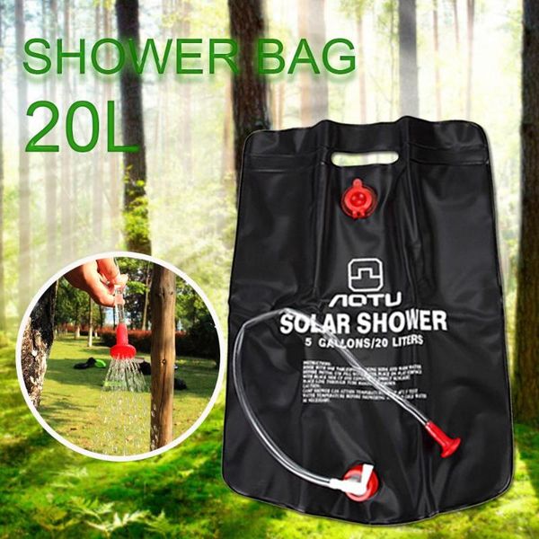 outdoor bags 20l camping shower bag portable solar heated 5 gallon/20 litre travel bathing picnic water storage black
outdoor bags 20l camping shower bag portable solar heated 5 gallon/20 litre travel bathing picnic water storage black