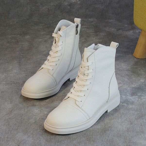 genuine leather boots for women shoes 2019 autumn heels ladies boot casual woman ankle boots rubber sole shoes women ankle boot, Black
genuine leather boots for women shoes 2019 autumn heels ladies boot casual woman ankle boots rubber sole shoes women ankle boot, Black