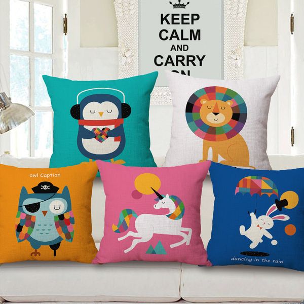 hold cotton pillow case concise wind flax sofa cushion fairy tale animal continuous system cartoon back cushion lion pillow
hold cotton pillow case concise wind flax sofa cushion fairy tale animal continuous system cartoon back cushion lion pillow