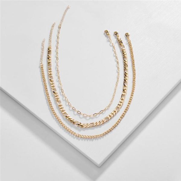 3pcs/set chain link choker assorted thick metal statement necklaces for women collar gold plating unique style, Silver
3pcs/set chain link choker assorted thick metal statement necklaces for women collar gold plating unique style, Silver