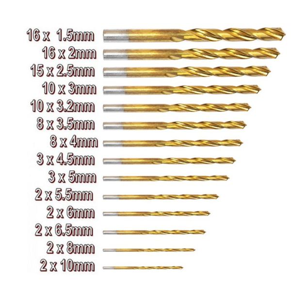 titanium coated hss drill bit set 99 pcs piece and case wood metal kit 1.5-10mm e65b
titanium coated hss drill bit set 99 pcs piece and case wood metal kit 1.5-10mm e65b