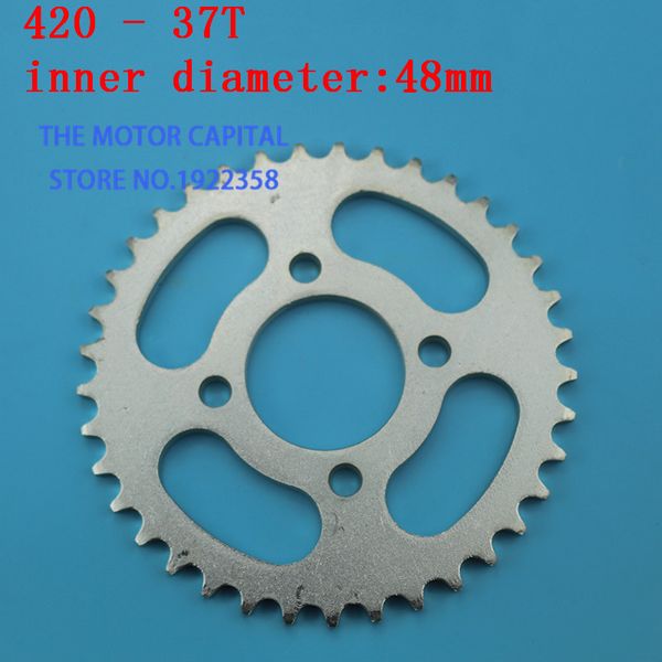 420/428 37t tooth 48mm/76mm rear chain sprocket fit go kart motorcycle pit dirt bike buggy atv quad motor
420/428 37t tooth 48mm/76mm rear chain sprocket fit go kart motorcycle pit dirt bike buggy atv quad motor