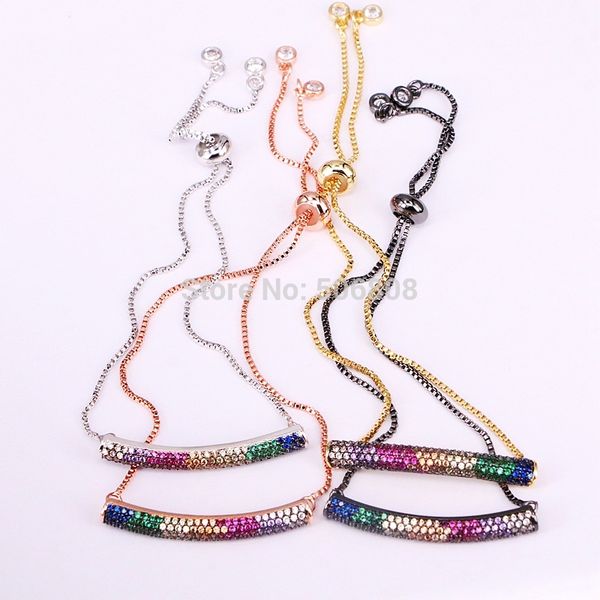 6pcs zyz-b6961 micro pave cz zircon thick bar charm bracelet femme adjustable chain family bracelets jewelry for women girls, Golden;silver
6pcs zyz-b6961 micro pave cz zircon thick bar charm bracelet femme adjustable chain family bracelets jewelry for women girls, Golden;silver