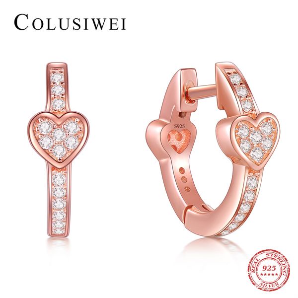 2020 100% 925 sterling silver rose gold charm trendy hearts love hoop earrings for women wedding accessories jewelry, Golden
2020 100% 925 sterling silver rose gold charm trendy hearts love hoop earrings for women wedding accessories jewelry, Golden