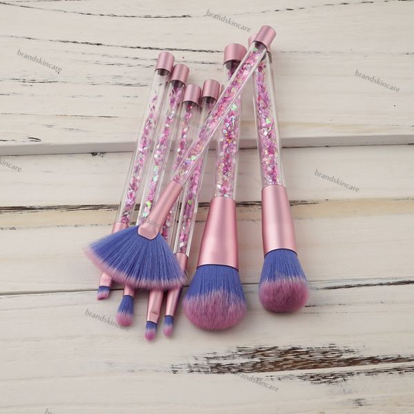 7pcs mermaid series makeup brush set quicksand crystal handle cosmetics brushes powder eyeshadow foundation make up tool in stock
7pcs mermaid series makeup brush set quicksand crystal handle cosmetics brushes powder eyeshadow foundation make up tool in stock