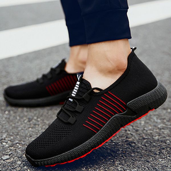 2019 new men casual shoes breathable mesh men sneakers fashion light mens lace-up shoe for male footwear zapatillas de hombre ly191213, Black
2019 new men casual shoes breathable mesh men sneakers fashion light mens lace-up shoe for male footwear zapatillas de hombre ly191213, Black