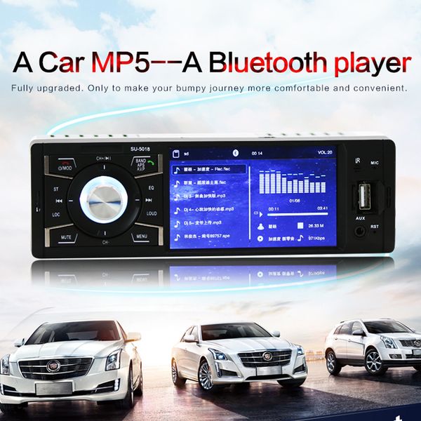 4" 1 din car radio multimedia mp5 player audio stereo bluetooth fm radio usb aux support backup camera hands-remote control
4" 1 din car radio multimedia mp5 player audio stereo bluetooth fm radio usb aux support backup camera hands-remote control