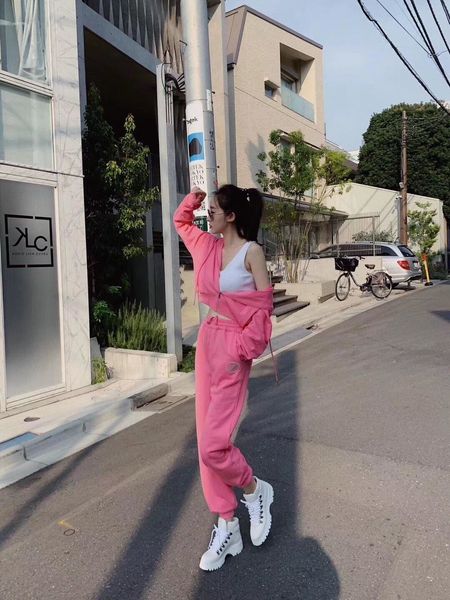 sets clothes two piece women sweat suits jackets jogging pants sport suit brand long sleeve hoodies tracksuit sweatshirt 1-72, White
sets clothes two piece women sweat suits jackets jogging pants sport suit brand long sleeve hoodies tracksuit sweatshirt 1-72, White