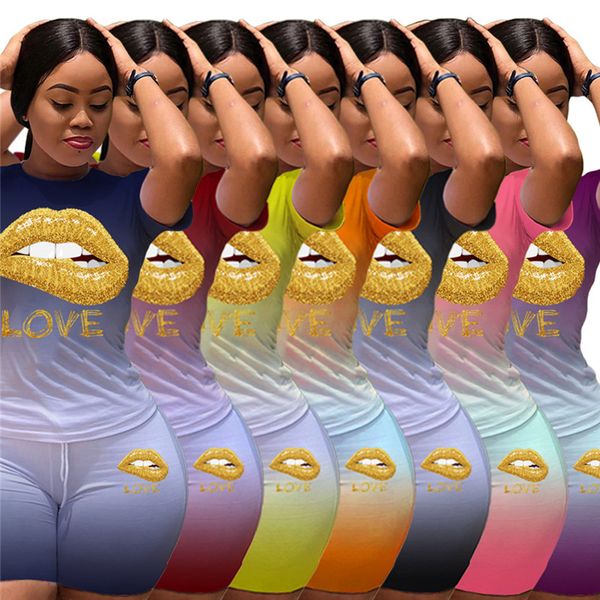 plus size 4xl summer women sports two piece set short sleeve t-shirt shorts pants outfits casual gradient sportswear jogger suit 3426, Gray
plus size 4xl summer women sports two piece set short sleeve t-shirt shorts pants outfits casual gradient sportswear jogger suit 3426, Gray
