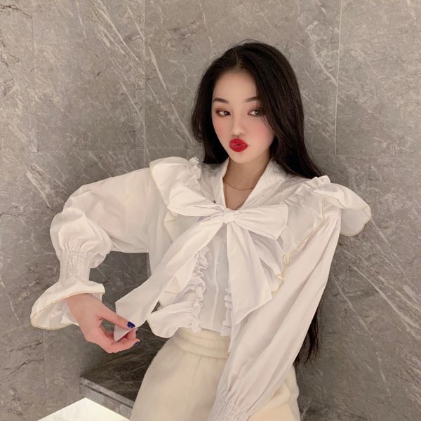 blusas mujer de moda 2020 plus size bow mujer de moda feminina long sleeve ruffles shirts blouses bow women's clothing new, White
blusas mujer de moda 2020 plus size bow mujer de moda feminina long sleeve ruffles shirts blouses bow women's clothing new, White