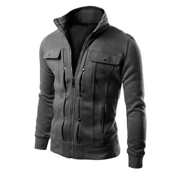 plus size autumn winter coats retro mens tactical jacket slim fit warm fleece coat causal jackets chaquetas hombre, Black;brown
plus size autumn winter coats retro mens tactical jacket slim fit warm fleece coat causal jackets chaquetas hombre, Black;brown