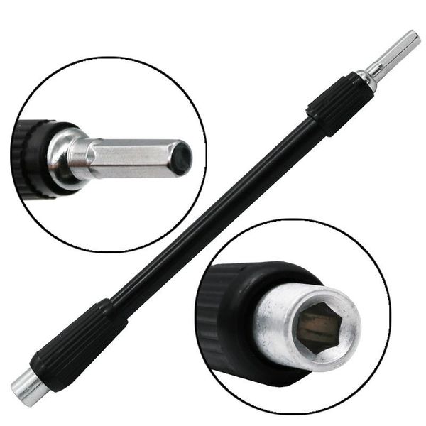 black flex flexible screwdriver drill bit holde 132mm hex shank reach extender soft screwdriver
black flex flexible screwdriver drill bit holde 132mm hex shank reach extender soft screwdriver