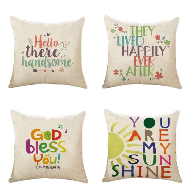 cotton linen throw pillow case colorful letters decorative cushion cover words square home decor pillowcases 18x18 inches
cotton linen throw pillow case colorful letters decorative cushion cover words square home decor pillowcases 18x18 inches