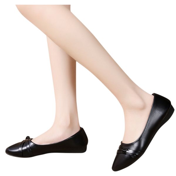 women's large size shoes 2020 new solid color soft bottom comfortable shoes flat shoes#g20, Black
women's large size shoes 2020 new solid color soft bottom comfortable shoes flat shoes#g20, Black