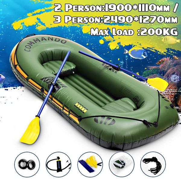 2person/3person thickening pvc inflatable boat raft river lake dinghy boat pump fishing with oars set load 200kg
2person/3person thickening pvc inflatable boat raft river lake dinghy boat pump fishing with oars set load 200kg