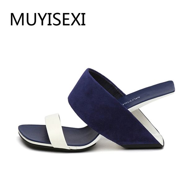 mixed colors slippers women summer high heels ladies shoes 8cm wedges shoes for women genuine leather l013 muyisexi, Black
mixed colors slippers women summer high heels ladies shoes 8cm wedges shoes for women genuine leather l013 muyisexi, Black
