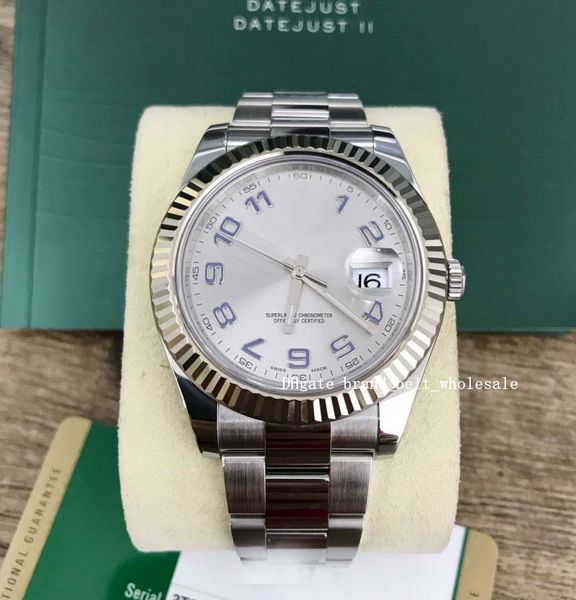 shopkeeper recommend mens 40mm 116334 white date silver dial stainless steel men's classic series automatic mechanical luxury watch, Slivery;brown
shopkeeper recommend mens 40mm 116334 white date silver dial stainless steel men's classic series automatic mechanical luxury watch, Slivery;brown