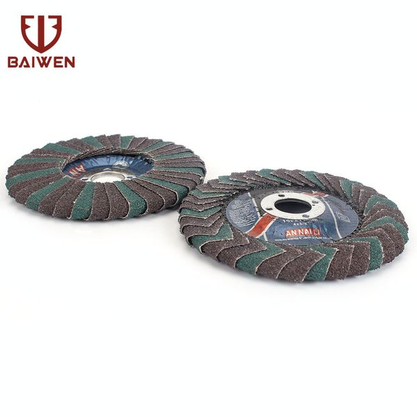 2pcs 4"100mm flap disc sandpaper abrasive grinding wheel forangle grinder polishing metal and wood,stainless steel and plastic
2pcs 4"100mm flap disc sandpaper abrasive grinding wheel forangle grinder polishing metal and wood,stainless steel and plastic