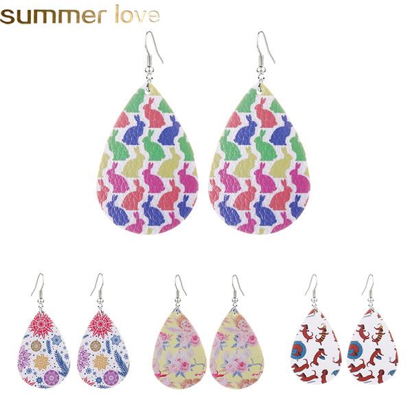summer flower printed faux leather dangle earring cute animal dog print leather earrings for women, Golden
summer flower printed faux leather dangle earring cute animal dog print leather earrings for women, Golden