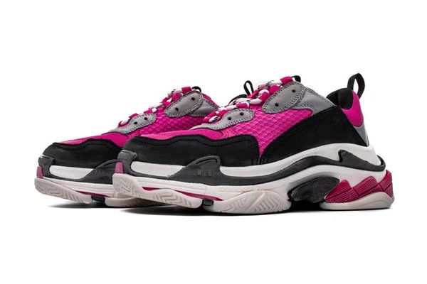 with bag/shoelace) pink/black ancient 17fw triple-s sneakers men women running shoes casual dad shoes tennis sports shoes
with bag/shoelace) pink/black ancient 17fw triple-s sneakers men women running shoes casual dad shoes tennis sports shoes