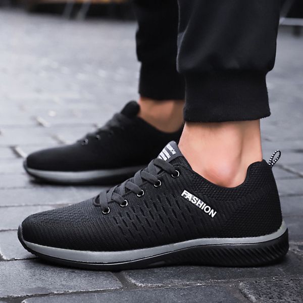brand men shoes casual lace-up male shoes comfortable breathable walking footwear tenis masculino man sneakers zapatillas hombre, Black
brand men shoes casual lace-up male shoes comfortable breathable walking footwear tenis masculino man sneakers zapatillas hombre, Black