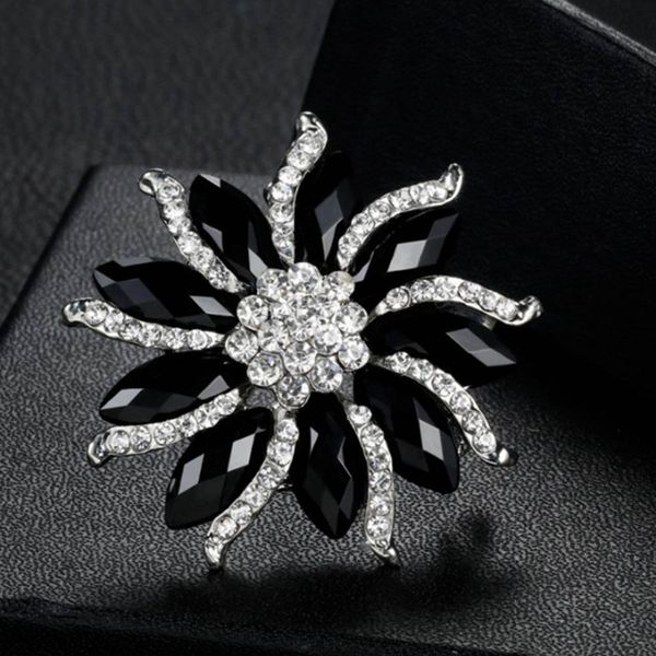 new girls crystal flower brooches women wedding bridal party banquet costume brooch pin jewelry clothes accessories jewelry, Gray
new girls crystal flower brooches women wedding bridal party banquet costume brooch pin jewelry clothes accessories jewelry, Gray