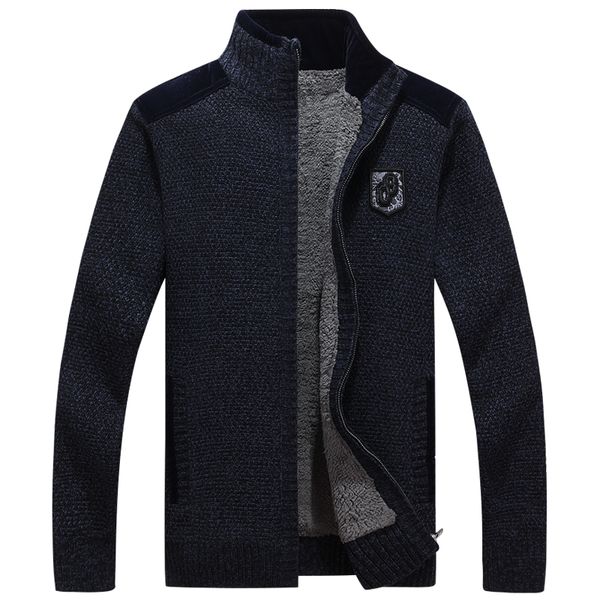 men sweaters with zippers thick fleece warm black casual winter men cardigan wool 2020 size xxxl, White;black
men sweaters with zippers thick fleece warm black casual winter men cardigan wool 2020 size xxxl, White;black