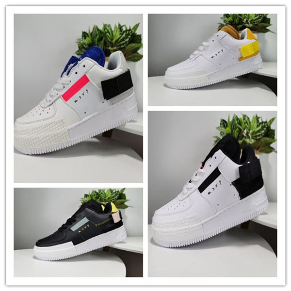 

2019design new 1 type n.354 utility 1s classic white men women skate shoes sports skateboarding low cut one mens trainers running shoes, Black