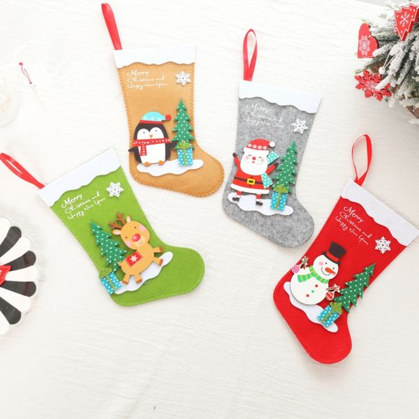 christmas stocking santa claus snowman gifts tree ornament christmas lovely modeling candy bag sock decor xmas gift festival
christmas stocking santa claus snowman gifts tree ornament christmas lovely modeling candy bag sock decor xmas gift festival