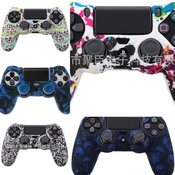 sus7t ps4 silicone skin grip cover protector case + 2 caps kit for gamepad controller
sus7t ps4 silicone skin grip cover protector case + 2 caps kit for gamepad controller