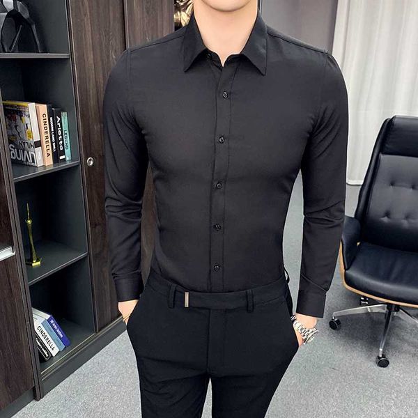 мужская 6 сплошной цвет рубашки tuxedo рубашка мужская с длинным рукавом бизнес мода управление высокого качества социальной работы, White;black
мужская 6 сплошной цвет рубашки tuxedo рубашка мужская с длинным рукавом бизнес мода управление высокого качества социальной работы, White;black
