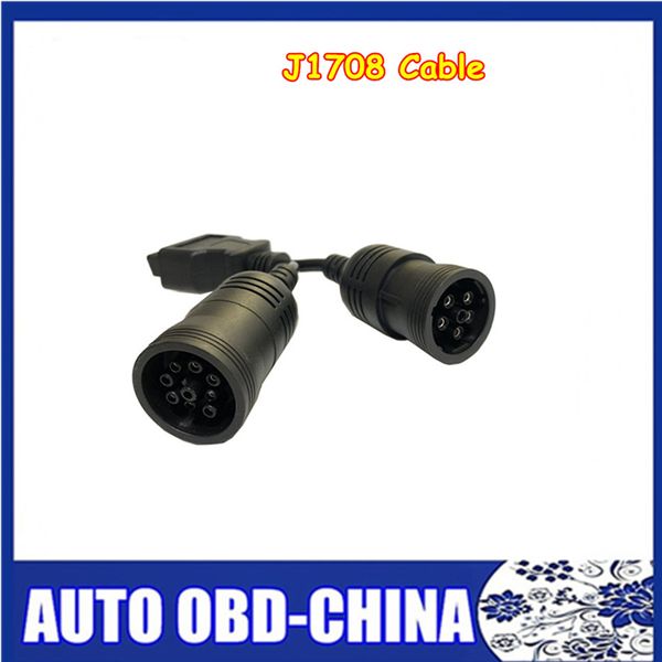 

truck y cable obd2 16pin female to j1708 6pin/ j1939 obdii car cables and connectors 9pin j1962f to j1708/j1939 y cable