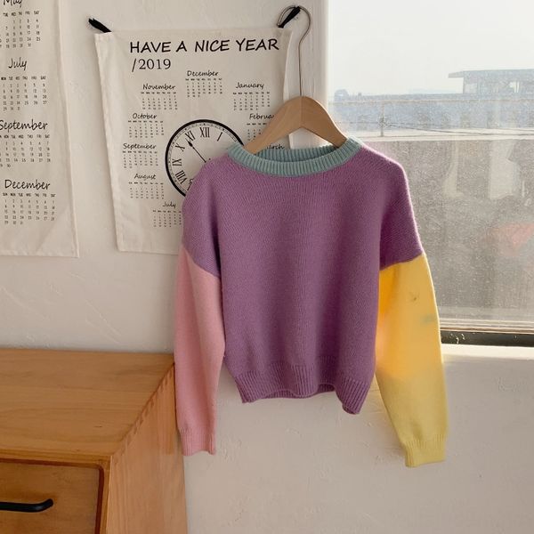 no return no change) girls pullover sweater pullover' pullover 2020 children's long sleeve base shirt knitted sweater color match, Blue
no return no change) girls pullover sweater pullover' pullover 2020 children's long sleeve base shirt knitted sweater color match, Blue