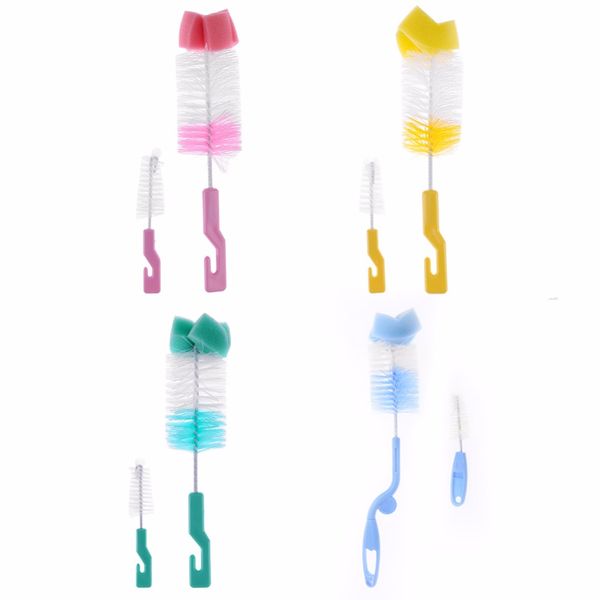 2pcs/set Baby Bottle Brush Nipple Brush 360-degree Rotating Head Cleaning Sponge Cup Brush Kit bottle brushes
2pcs/set Baby Bottle Brush Nipple Brush 360-degree Rotating Head Cleaning Sponge Cup Brush Kit bottle brushes