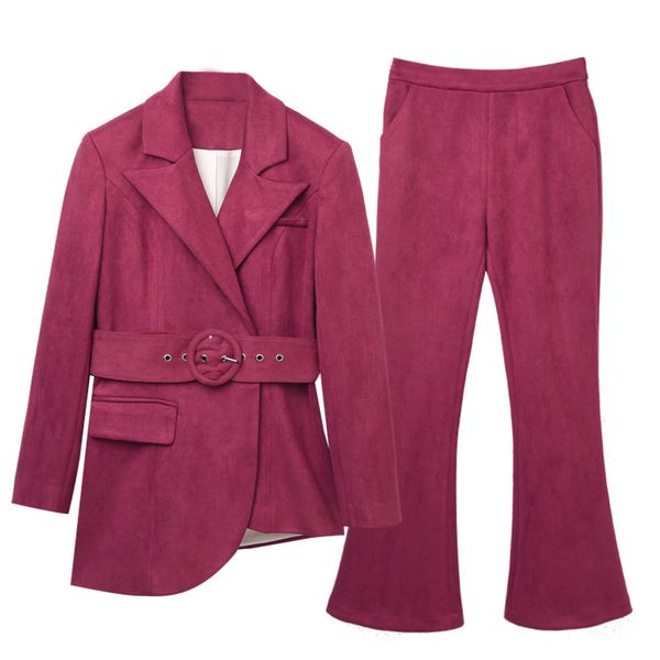 women pant suits formal business deerskin velvet suit set women's new spring and autumn fashion temperament two piece, White;black
women pant suits formal business deerskin velvet suit set women's new spring and autumn fashion temperament two piece, White;black