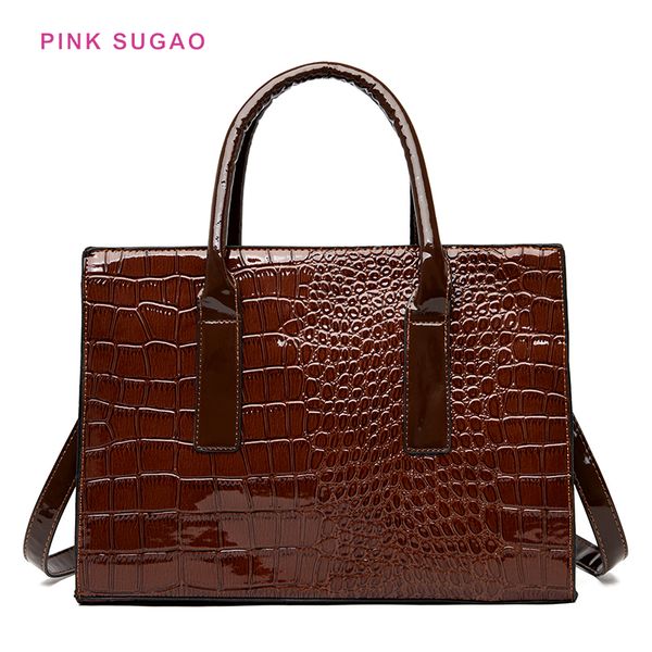 pink sugao designer tote bag shoulder bag women handbags alligator large purse new fashion lady shoulder handbags pu leather
pink sugao designer tote bag shoulder bag women handbags alligator large purse new fashion lady shoulder handbags pu leather