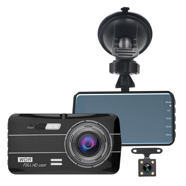 new dual dash cam 1080p car driving camera recorder dvr full hd 4 inch lcd screen 170°wide angle wdr loop recording motion detec
new dual dash cam 1080p car driving camera recorder dvr full hd 4 inch lcd screen 170°wide angle wdr loop recording motion detec