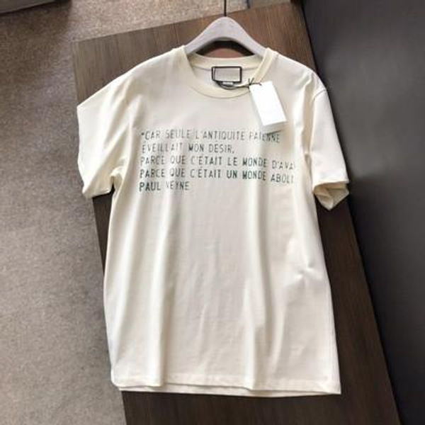 20ss made in italy letter embroidery logo beige tee street fashion casual short sleeve shirt men women guc
20ss made in italy letter embroidery logo beige tee street fashion casual short sleeve shirt men women guc