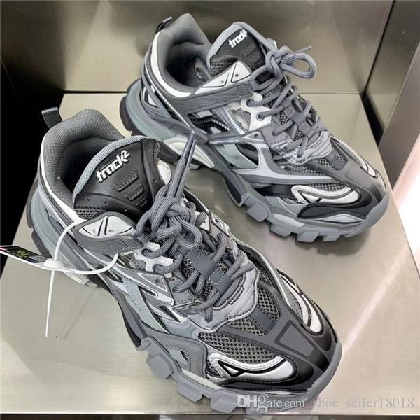 the latest track.2 sneaker with pure white, women mens designer sneakers hiking boots complex multi-part combination leather, Black
the latest track.2 sneaker with pure white, women mens designer sneakers hiking boots complex multi-part combination leather, Black