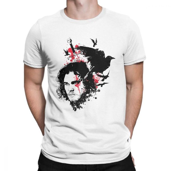 t-shirts jon snow nights watch t shirt man's plus size novelty round neck 100% cotton tees, White;black
t-shirts jon snow nights watch t shirt man's plus size novelty round neck 100% cotton tees, White;black