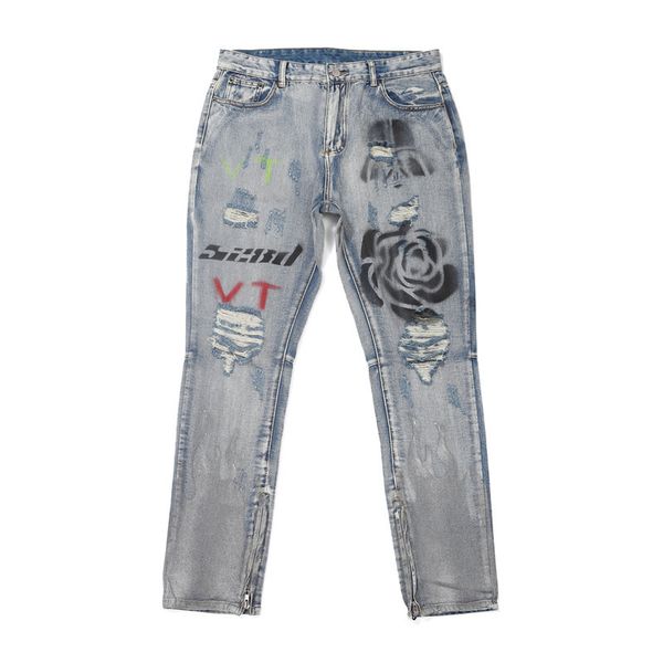 uncledonjm knee desstroy jeans men's leg zipper split slim-fit trousers damaged denim jeans men ripped men rmb-20s170, Blue
uncledonjm knee desstroy jeans men's leg zipper split slim-fit trousers damaged denim jeans men ripped men rmb-20s170, Blue
