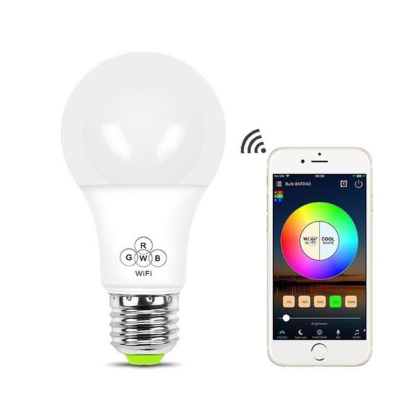 smart wifi light bulb 4.5w rgb magic light bulb wake-up lights compatible with alexa and google assistant cellphone control tunable lamp
smart wifi light bulb 4.5w rgb magic light bulb wake-up lights compatible with alexa and google assistant cellphone control tunable lamp
