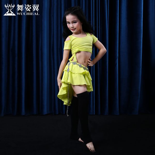 dance wing children's belly dance training service 2018 new practice dress lace skirt performance service rt076, Black;red
dance wing children's belly dance training service 2018 new practice dress lace skirt performance service rt076, Black;red