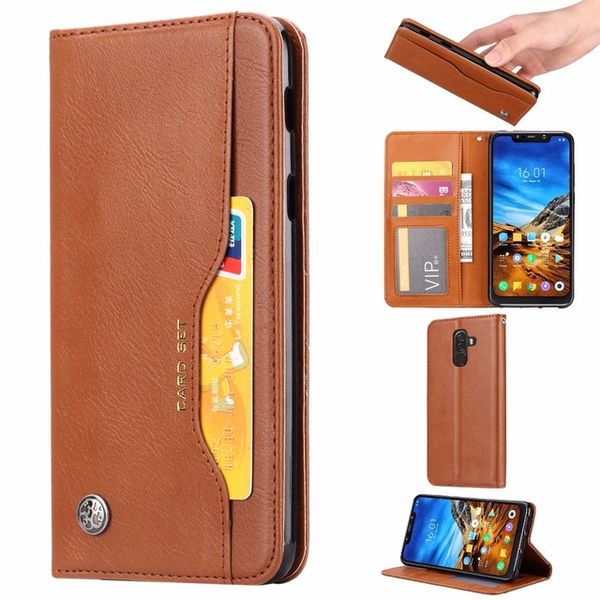 luxury wallet with card slot flip cover leather case for xiaomi pocophone f1 poco f1 phone protective cover cases
luxury wallet with card slot flip cover leather case for xiaomi pocophone f1 poco f1 phone protective cover cases