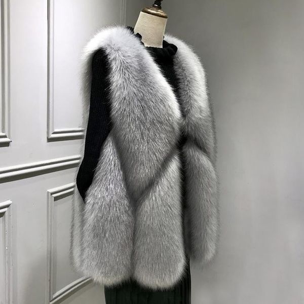 wisstt new arrival 2018 winter warm fashion women faux fur vest outerwear womens faux fur coat female plus size s-3xl, Black
wisstt new arrival 2018 winter warm fashion women faux fur vest outerwear womens faux fur coat female plus size s-3xl, Black