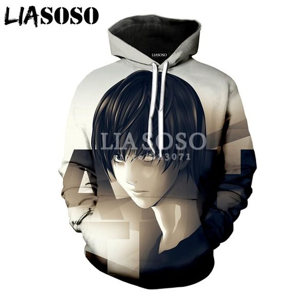 3d print 2019 winter new fashion sweatshirt clothes men women anime death note hoodie long-sleeved cute casual pullover, Black
3d print 2019 winter new fashion sweatshirt clothes men women anime death note hoodie long-sleeved cute casual pullover, Black