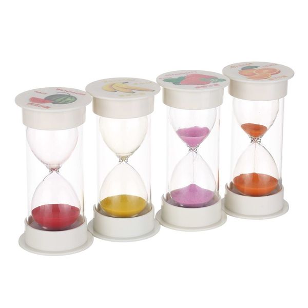 4 colors fruits hourglass sandglass 1min/3mins/5mins/10mins sand clock timer for tooth brushing egg cooking brewing bbq
4 colors fruits hourglass sandglass 1min/3mins/5mins/10mins sand clock timer for tooth brushing egg cooking brewing bbq