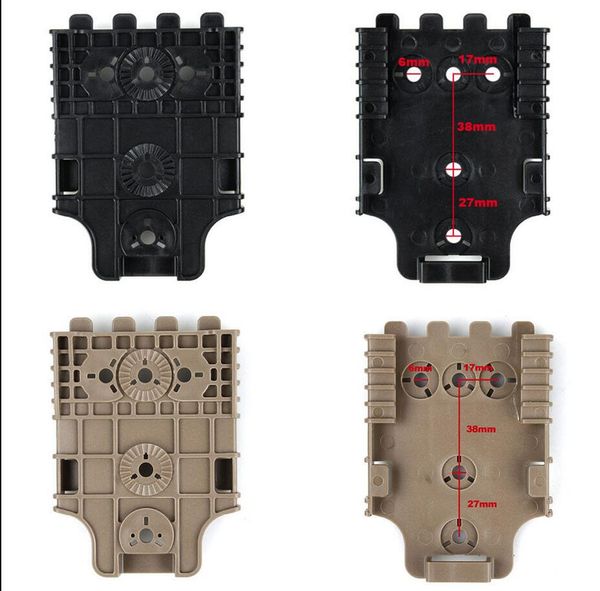 5pcs hunting molle locking system 35-ql22 0305 ql22 ql system receiver plate bk/de
5pcs hunting molle locking system 35-ql22 0305 ql22 ql system receiver plate bk/de