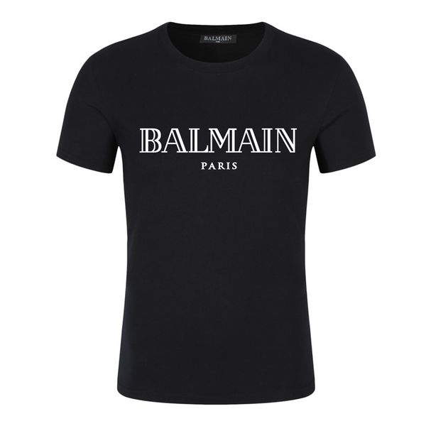 new designers t shirts men fashion cotton short sleeve rock man balmain t-shirt summer style male tee, White
new designers t shirts men fashion cotton short sleeve rock man balmain t-shirt summer style male tee, White