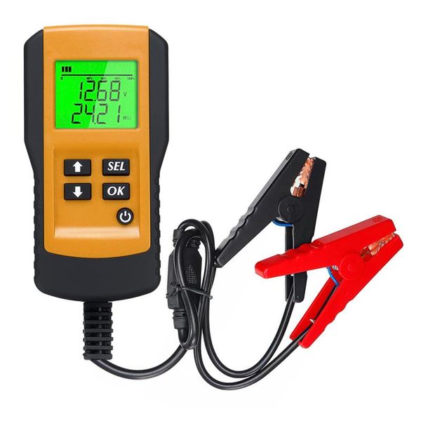 battery tester car battery load tester 12v 100-9999cca digital analyzer for cars and